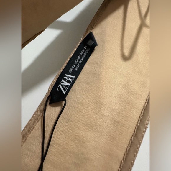 Zara Buttoned Print Overall Dress - Picture 6 of 6